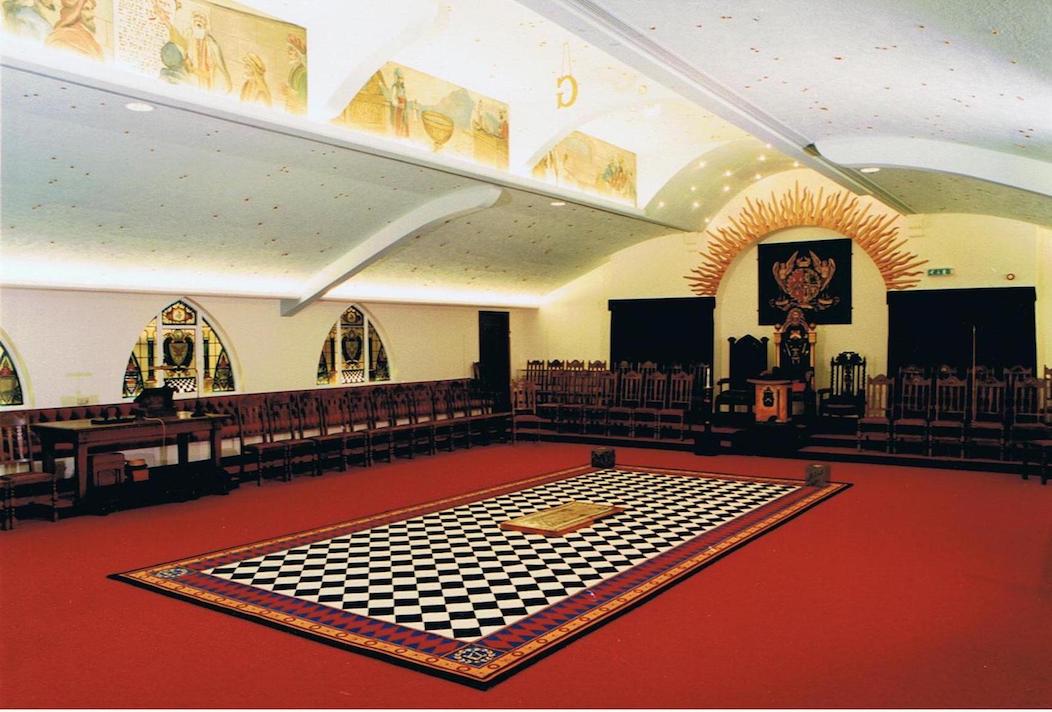 Lodge of King Solomon's Temple lodge room, Christleton, today